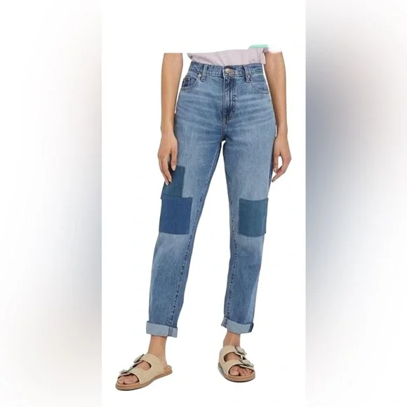 Women's👱🏽♀️NWT🏷️High-RiseBoyfriend Jeans👖Universal Thread Medium Wash Sz 14 - Picture 6 of 10